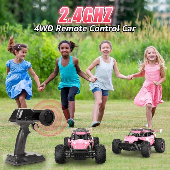 Remote Control Car for Girls 50+min 1:12 Scale Monster Truck 20km/h RC Gift - Picture 5 of 7
